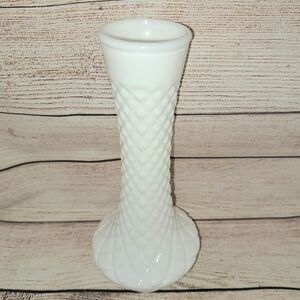 Vintage Milk Glass Vase